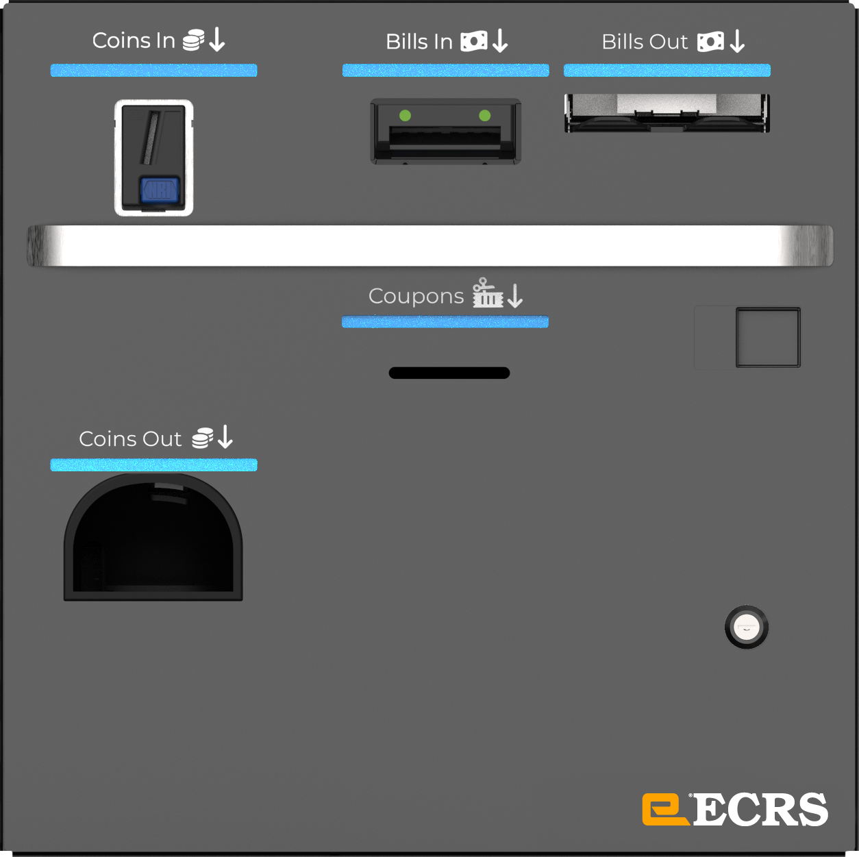 Vault Without BOB - ECRS Logo Vector